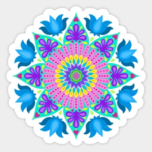 Lotus Mandala Sticker